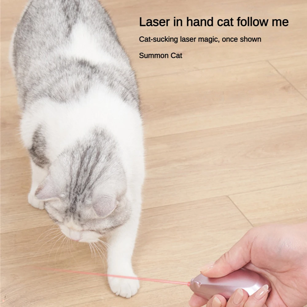 Xiaomi Pet Mouse Toy Cat Tease LED Infrared Cat Teaser Artifact Cat Self-hi Toy Interesting Mouse Laser Interesting Mouse Tools