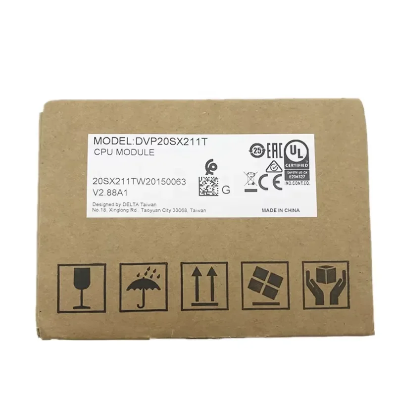 Electronics PLC Module DVP20SX211T for Industrial Automation and PLC Programming