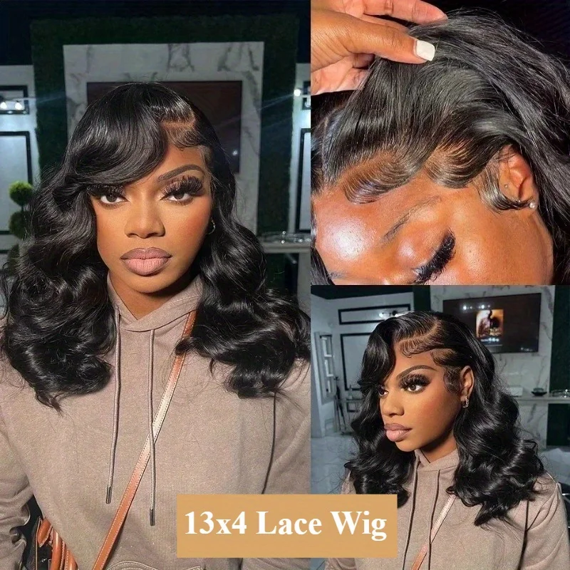 13x6 HD Lace Human Hair Wigs Body Wave Human Hair Wig 13x4 HD Lace Closure Wigs Ready to Wear for Woman Human Hair Wigs On Sale