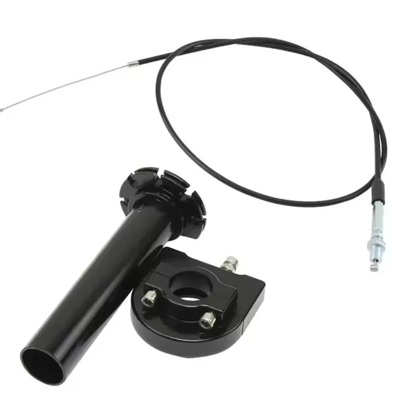 AliExpress 50cc 110cc 125cc For Dirt Pit Bike  Motorcycle 7/8" Aluminum Throttle Grip Twist Quick Action Gas Throttle Settle With Cable