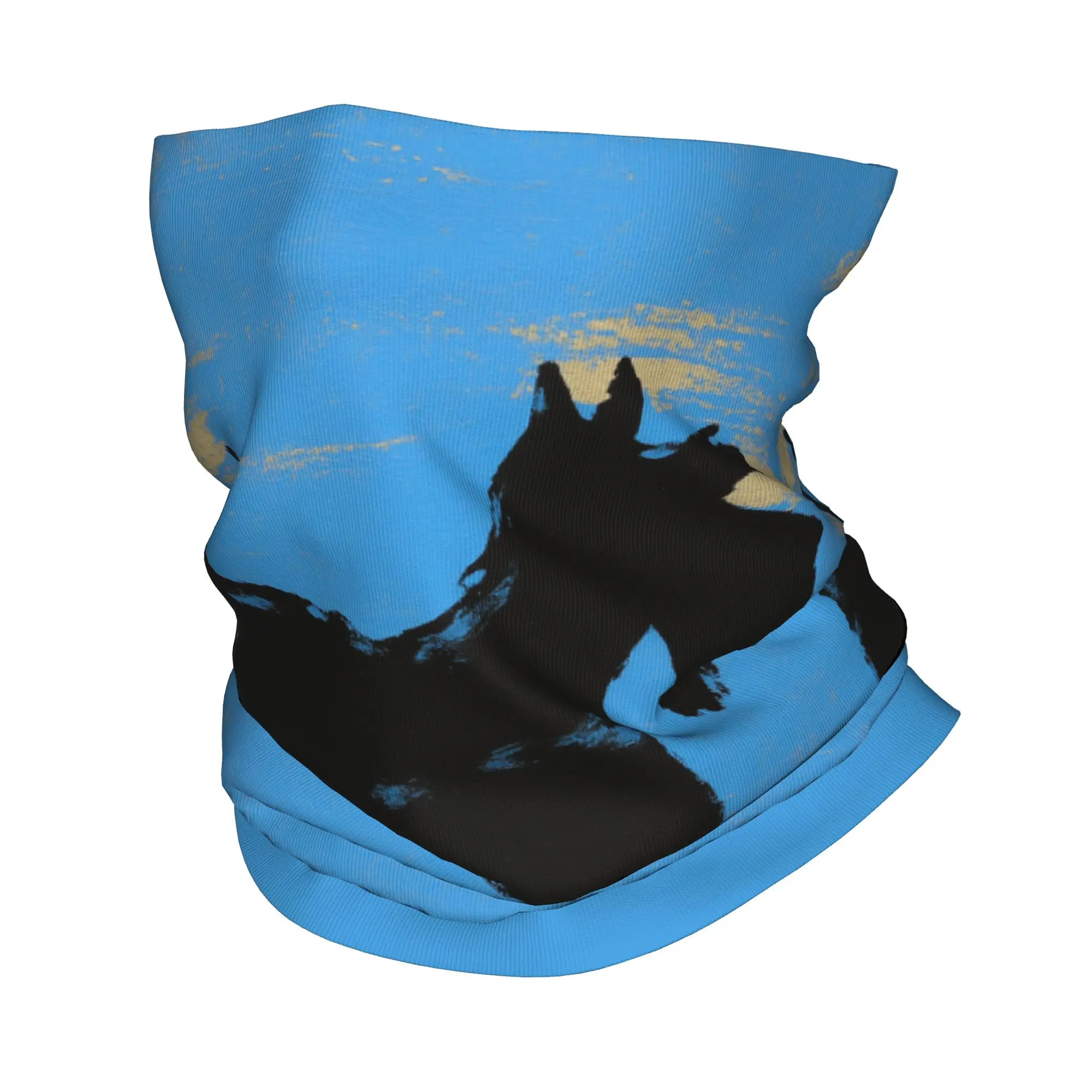 

Многофункциональный ветрозащитный бафф-бандана с изображением шотландского терьера для мужчин и женщин: шарф-маска, повязка на голову, балаклава
