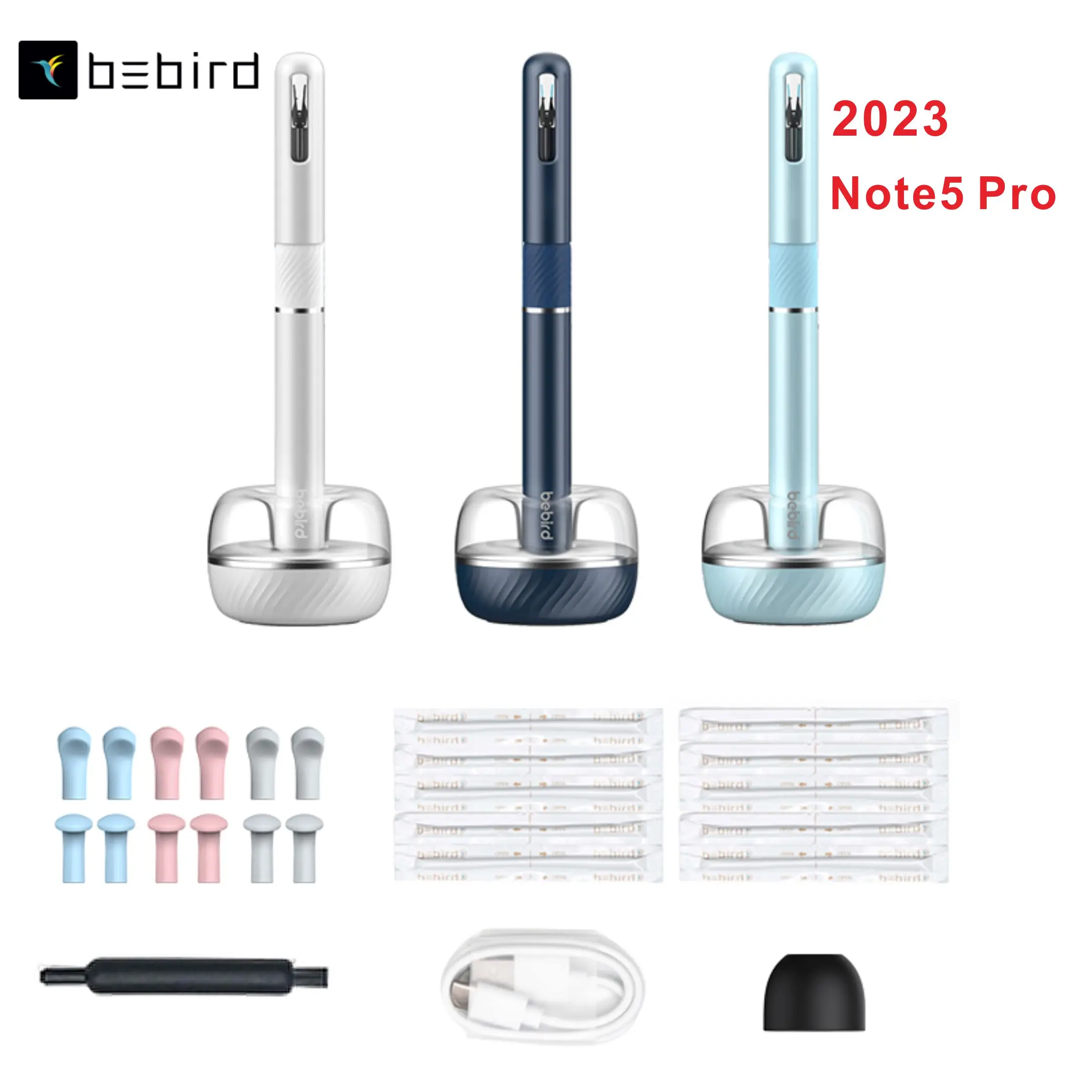 

Bebird Note5 Pro Portable Smart Visual Ear Cleaner With Camera Otoscope 2-in 1 functions