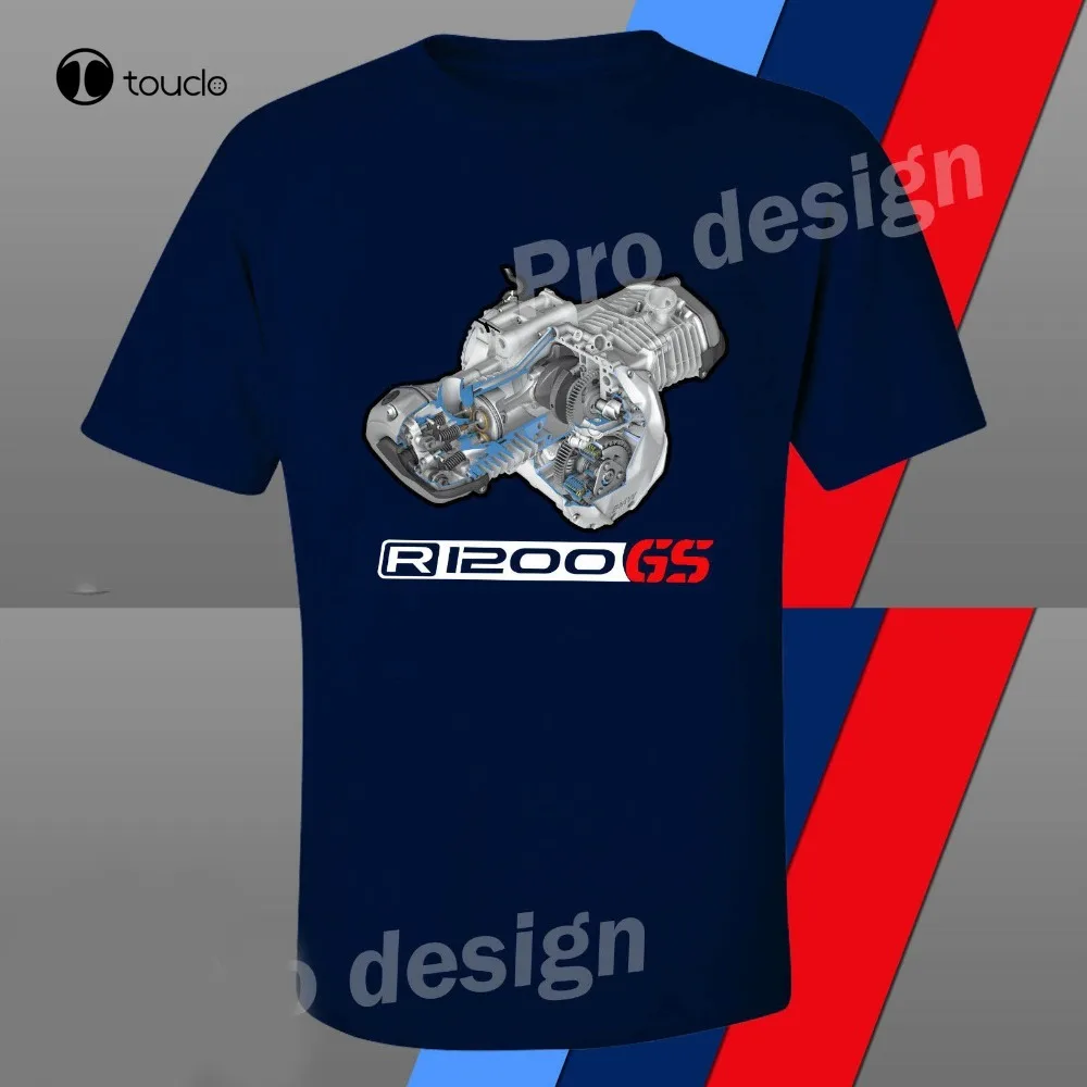 New Fashion Cool Men T-Shirt T-Shirt Classic Rally Motorcycle R 1200 Gs Motorrad Engine Racings Car Tee Shirt Fashion Funny New