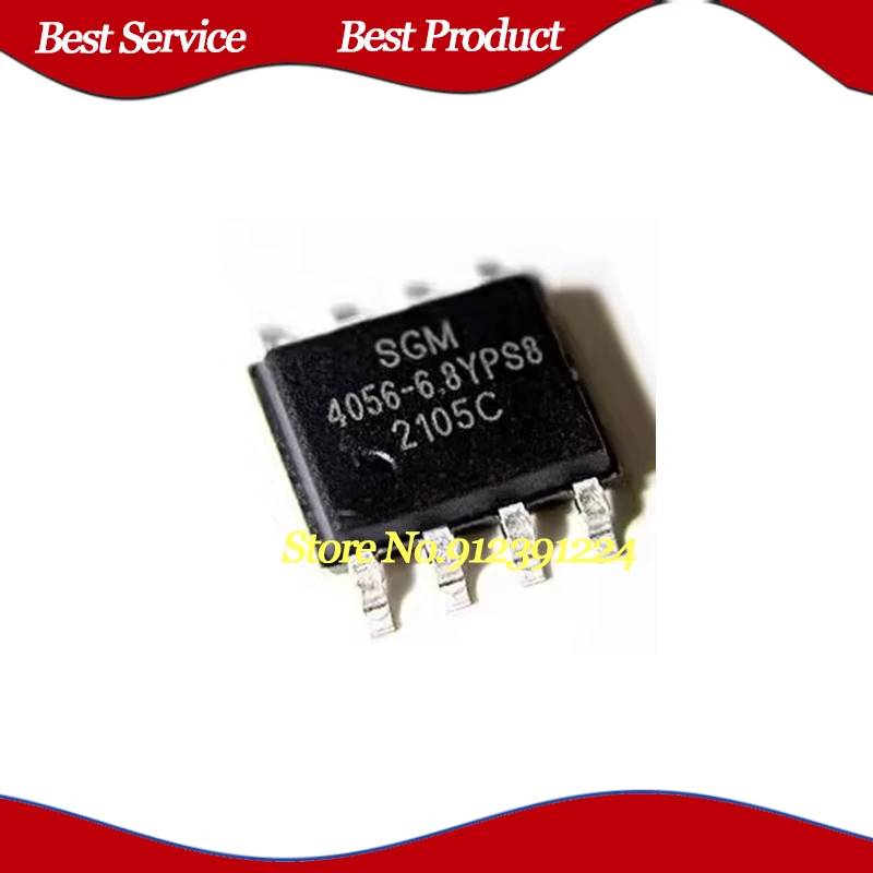 10 Pcs/Lot SGM4056-6.8YPS8G/TR SOP8 New and Original In Stock