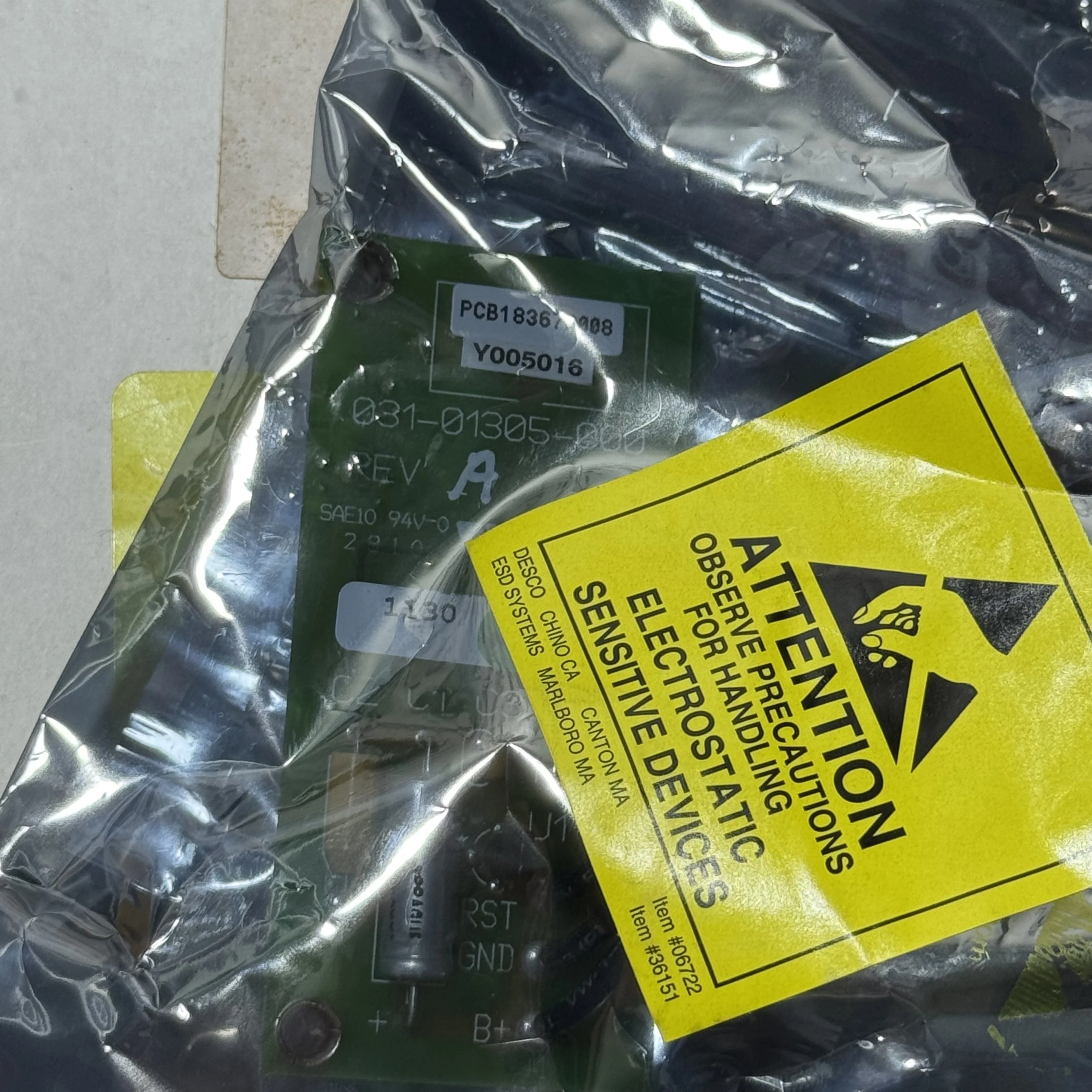 Display Reset Board 031-01305-000 Computer Component for Retail on eBay view 3