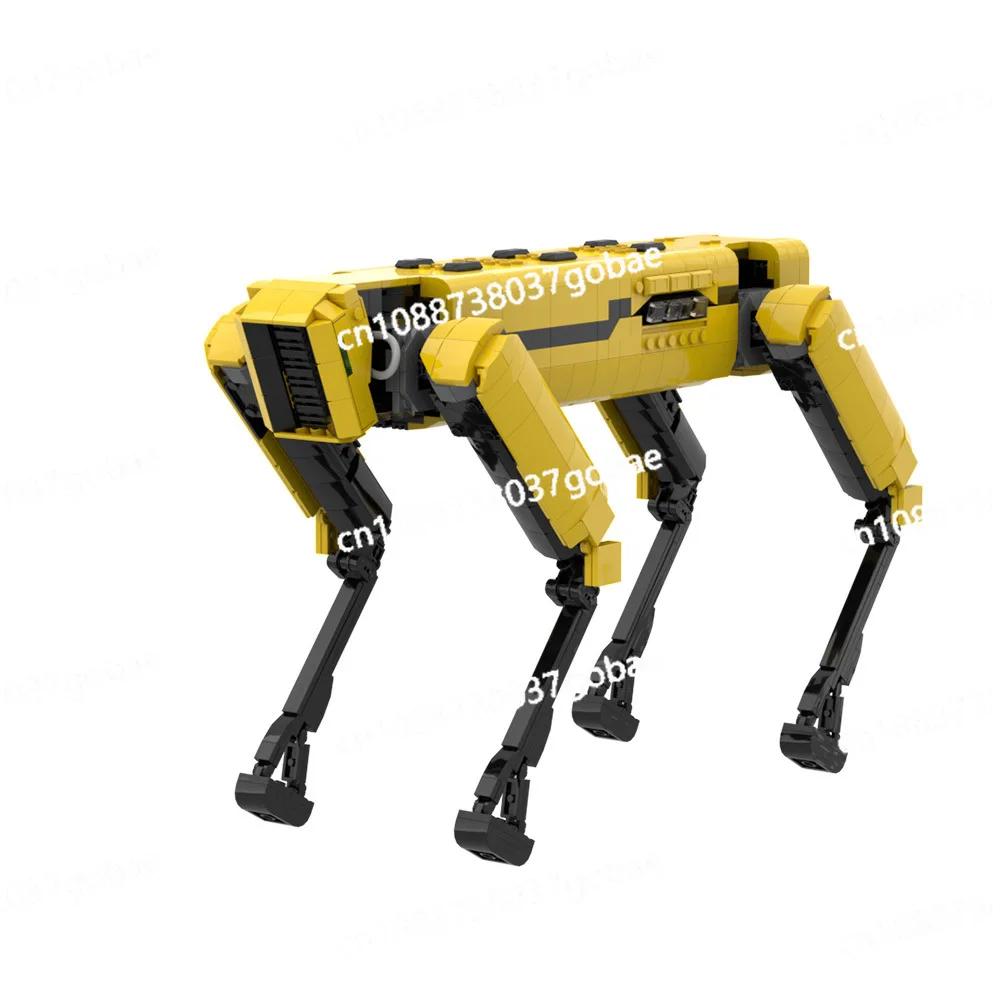 

Quadruped robot building block ornament small particle puzzle assembly