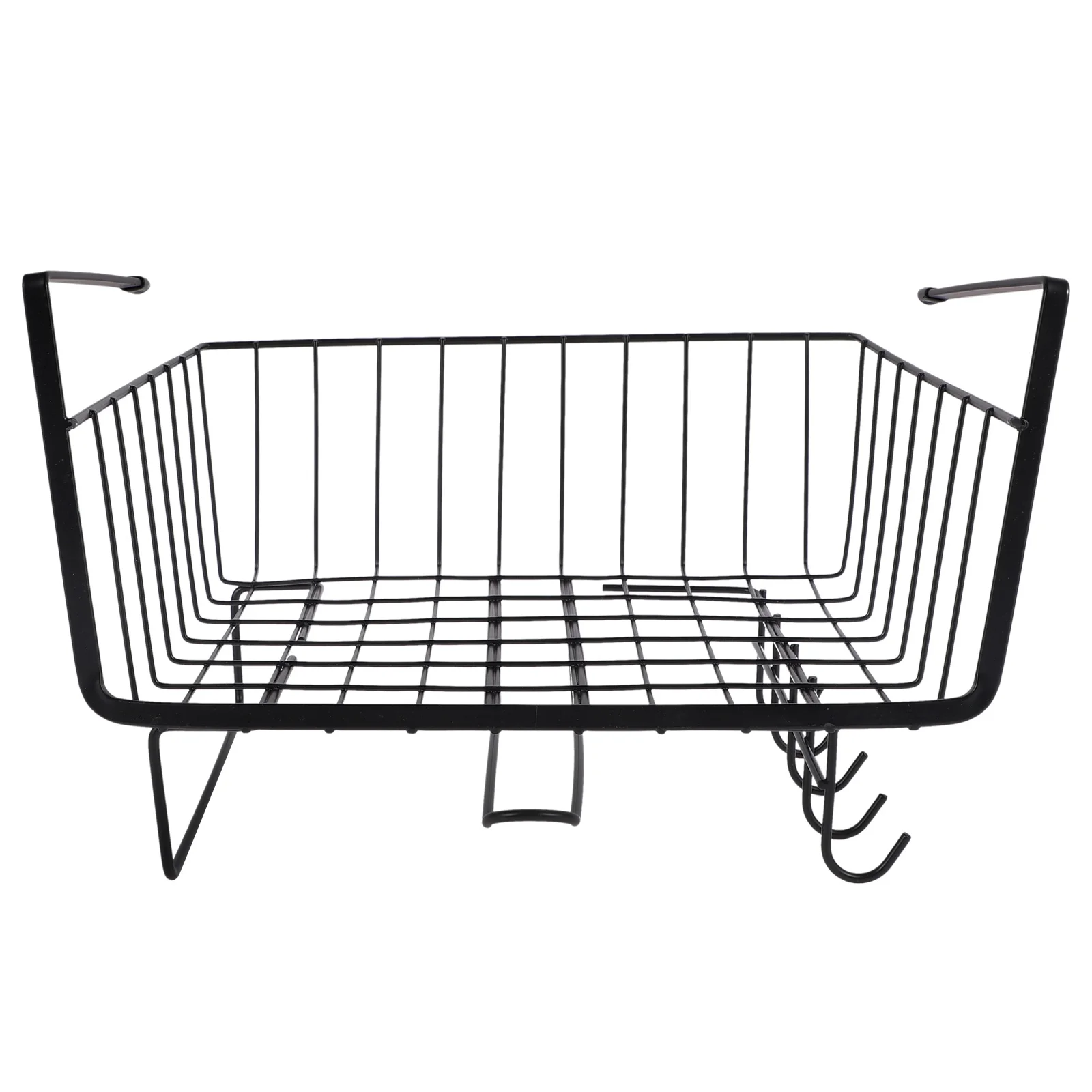 

1Pcs Iron Storage Basket Hanging Kitchen Rack for Fruits Vegetables Snacks Organizer Home Space Saver Cupboard Shelf Storage