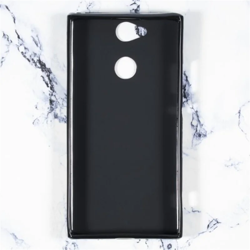 Case Soft Ultra Thin Silicone Black TPU Case Cover For Sony Xperia XA2 H3113 H3123 H3133 H4113 H4133 Silicone Phone Cover