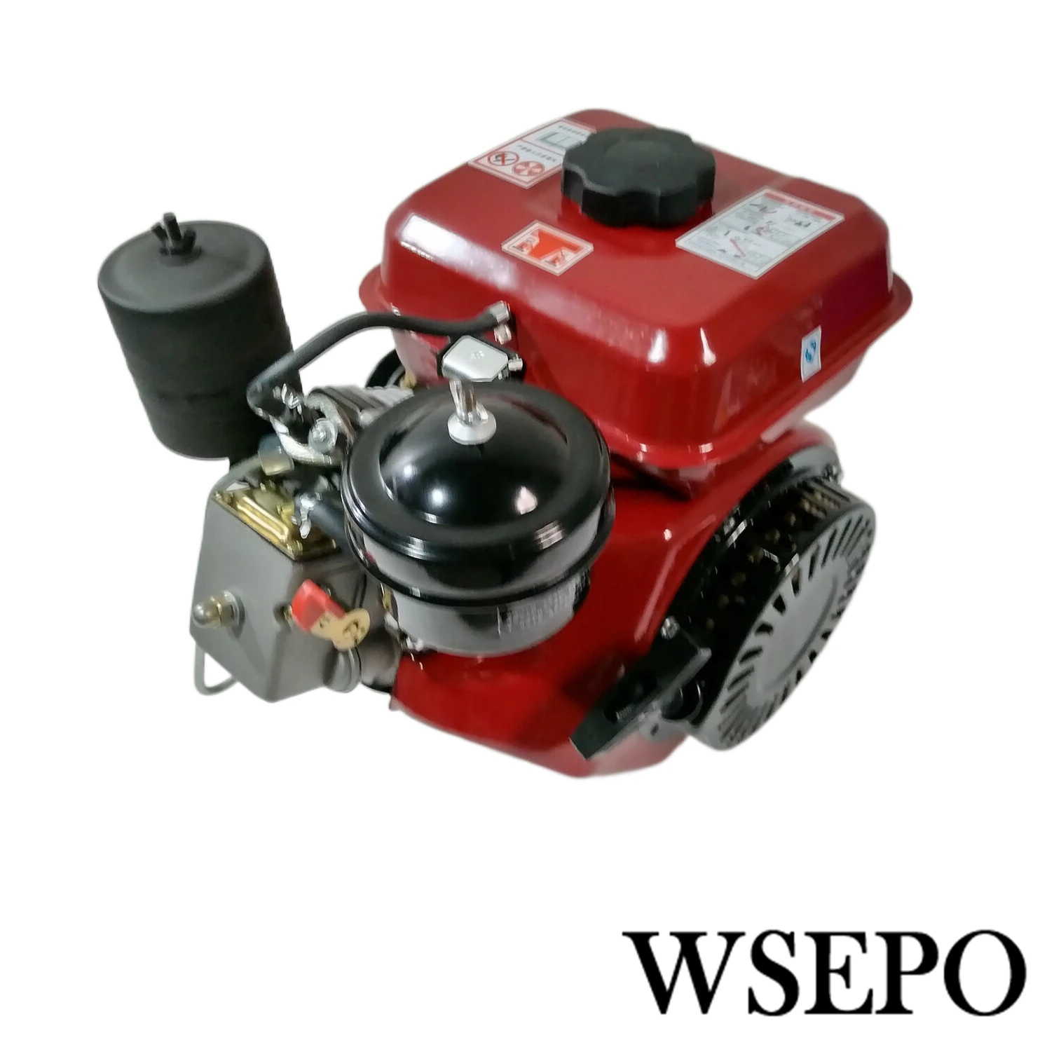 Top Quality! WSE-168FD 3HP 196CC Horizontal Shaft Air Cool Small Diesel Engine Used For Tiller Pump Generator Applications