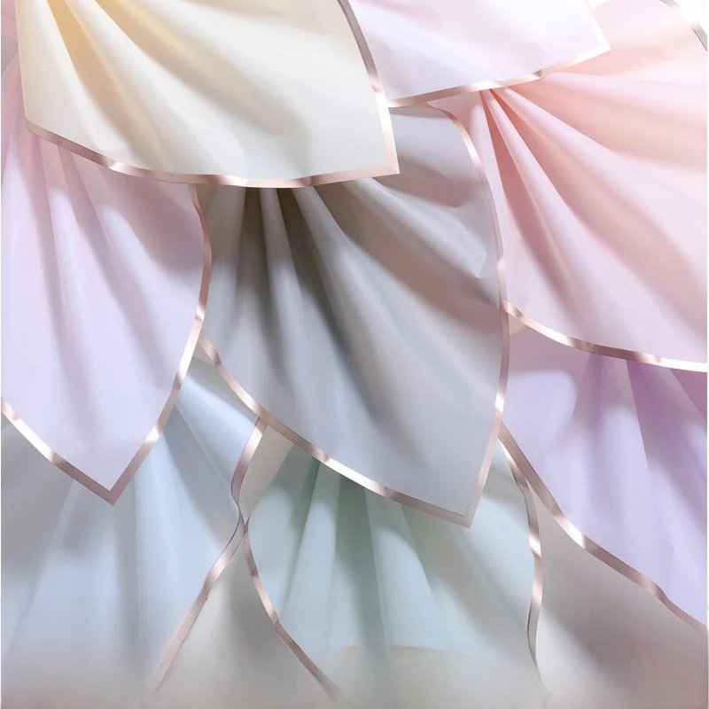 Korean Style Jelly Film HanSu Paper Matte Paper Water Pack Flower Paper Gift  Flower Packaging Material T-Shirt Women's ...
