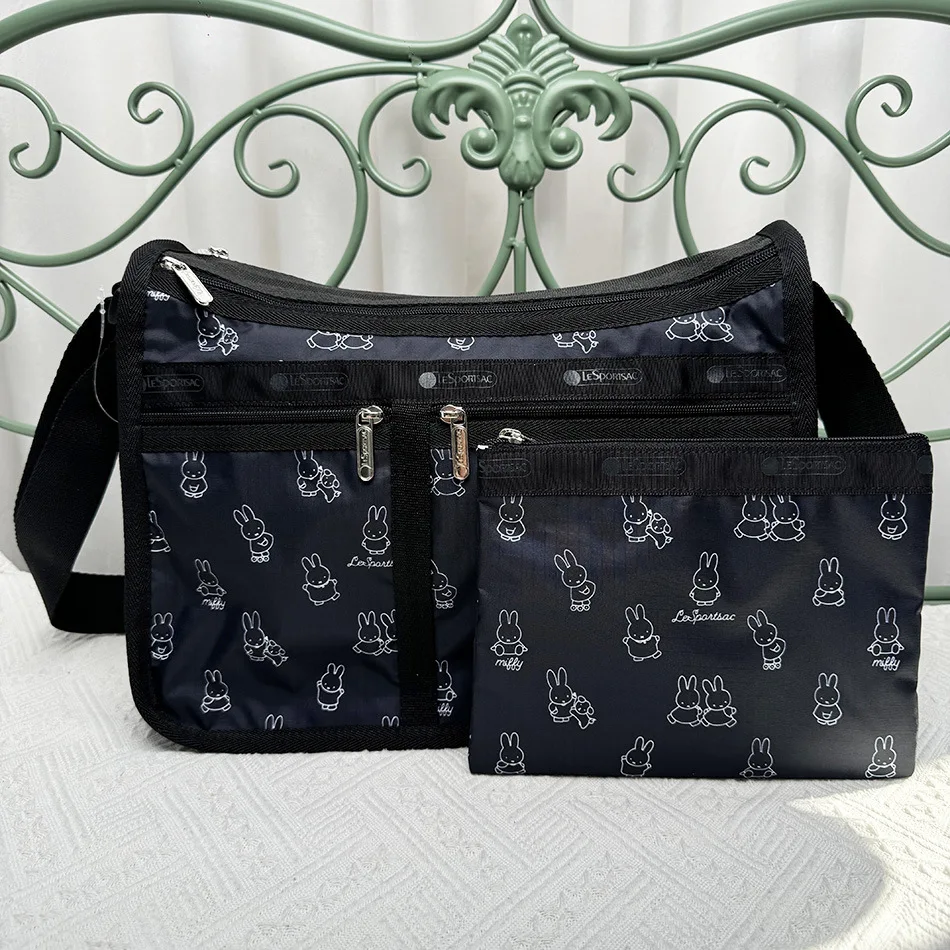 Sac à main imprimé lapin dessin animé pour femme, sac à bandoulière, porte-monnaie décontracté, cadeaux de vacances et d'anniversaire, Kawaii