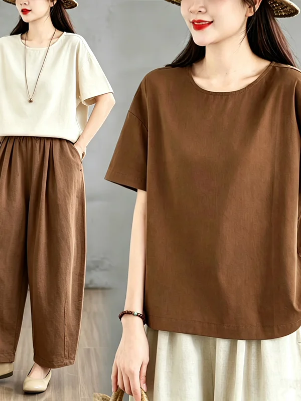 여름 에스닉 스타일 여성 루즈핏 와이드 레그 팬츠 투피 - Linen Pant Wide 리뷰 및 가격