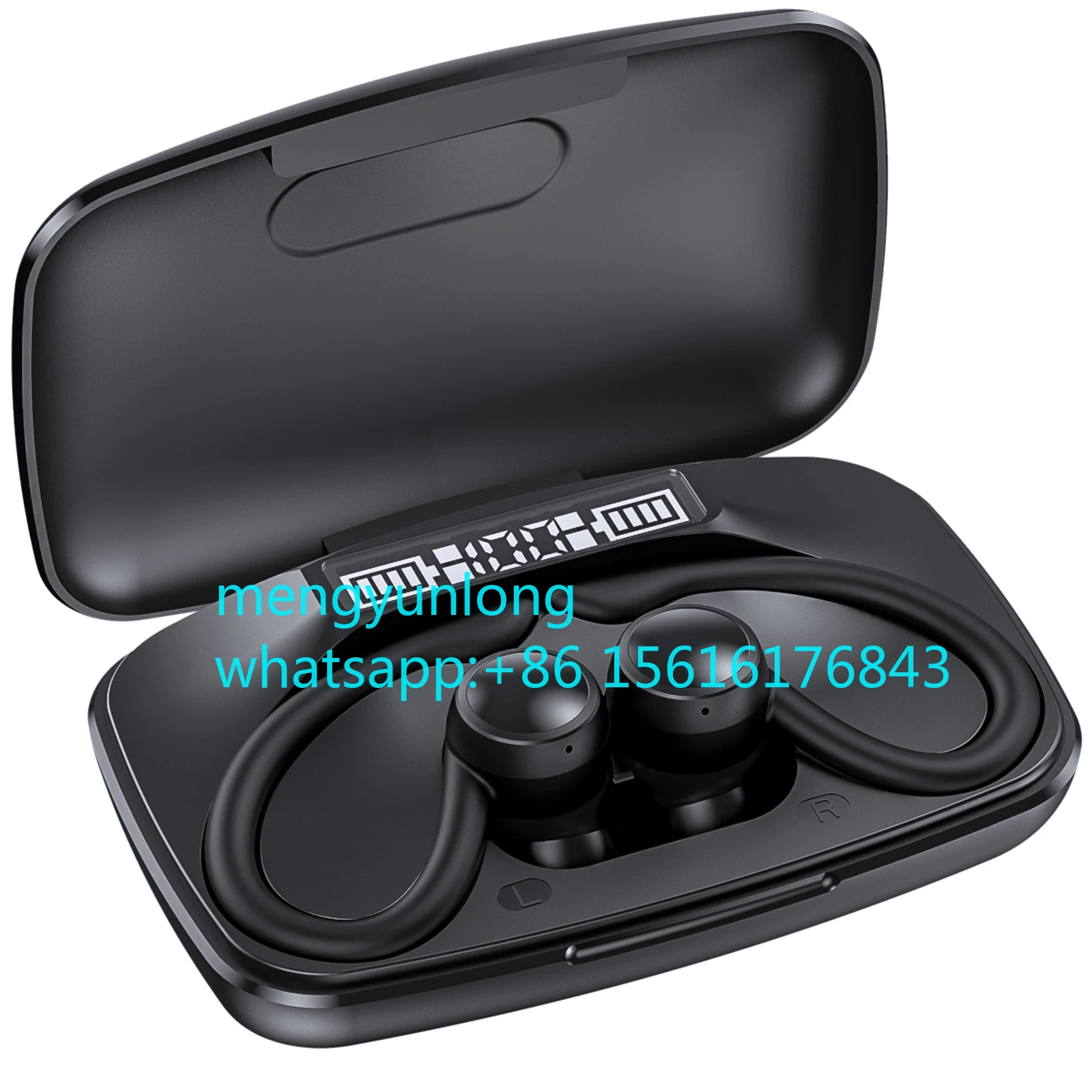 

Cheap Price Ear Hook Custom Long Battery Life Headphone Earbuds Waterproof TWS BT 5.1 True Wireless Sport Headset T82