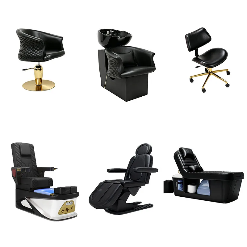 Modern Luxury Beauty Hair Barber Salon Furniture Nail Salon Equipment Spa Cosmetic Complete Beauty Equipment Package Set