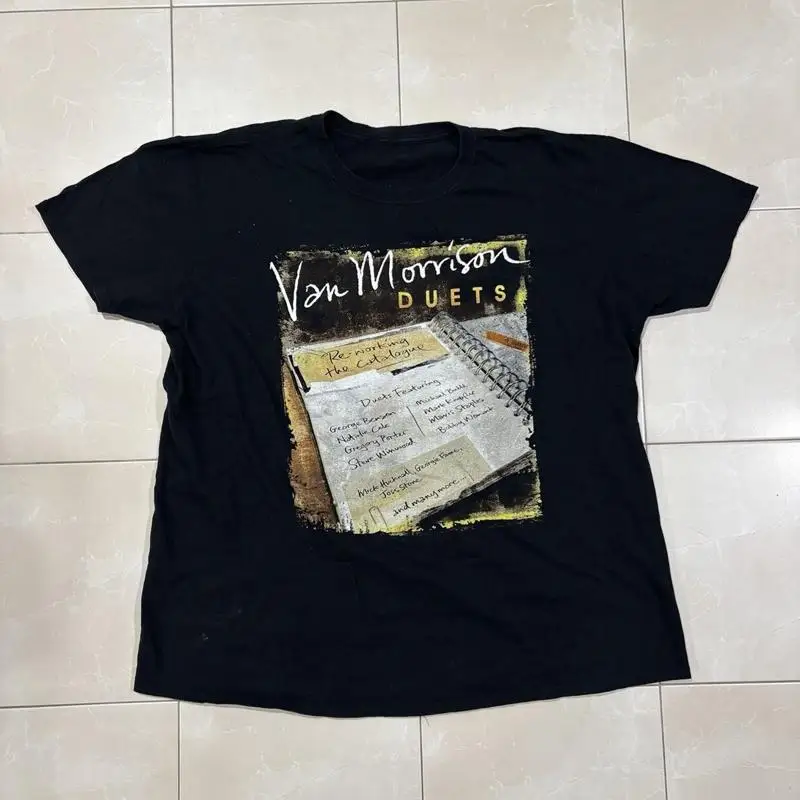 VAN MORRISON Duets Tee Shirt Black Unisex Size S-5XL 1V1176