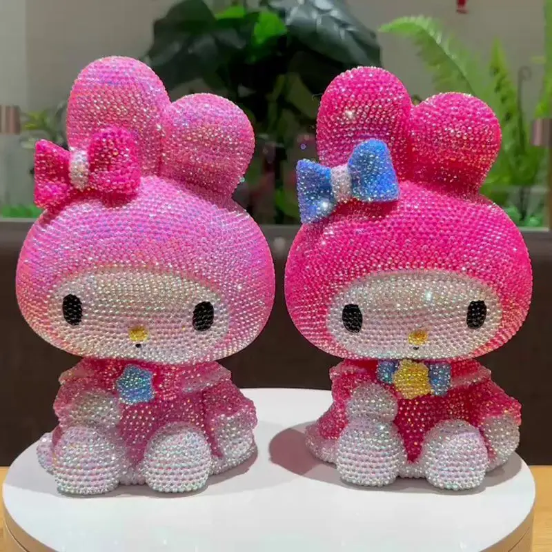

Sanrio Аниме Фигурка моя мелодия Diy маленькая сменная емкость для хранения кукла Y2K руководство Новинка милая девочка мультфильм последние новости подарок на день рождения