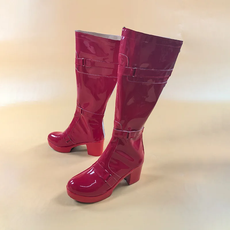 Yu Cosplay Hoshiguma Cutting Edge Haut Cosplay SchuheHalloween Uniform Party Angepasst Jungen und Mädchen Kunstleder Schuhe