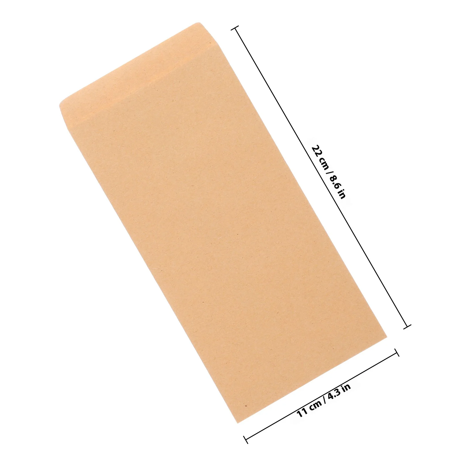 50pcs Business Envelopes Lightweight Document Storage For Coins Letters Office Accessories Self-Sealing File Bags Paper