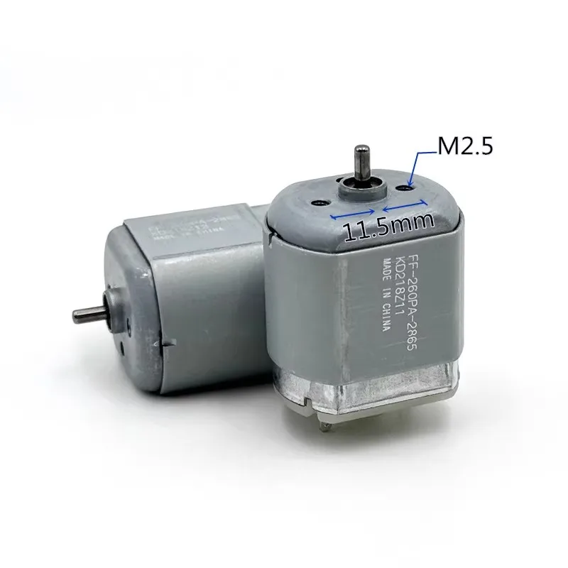 FF-260PA-2865 DC high-speed motor 2.4V 3.6V shaver motor toy model