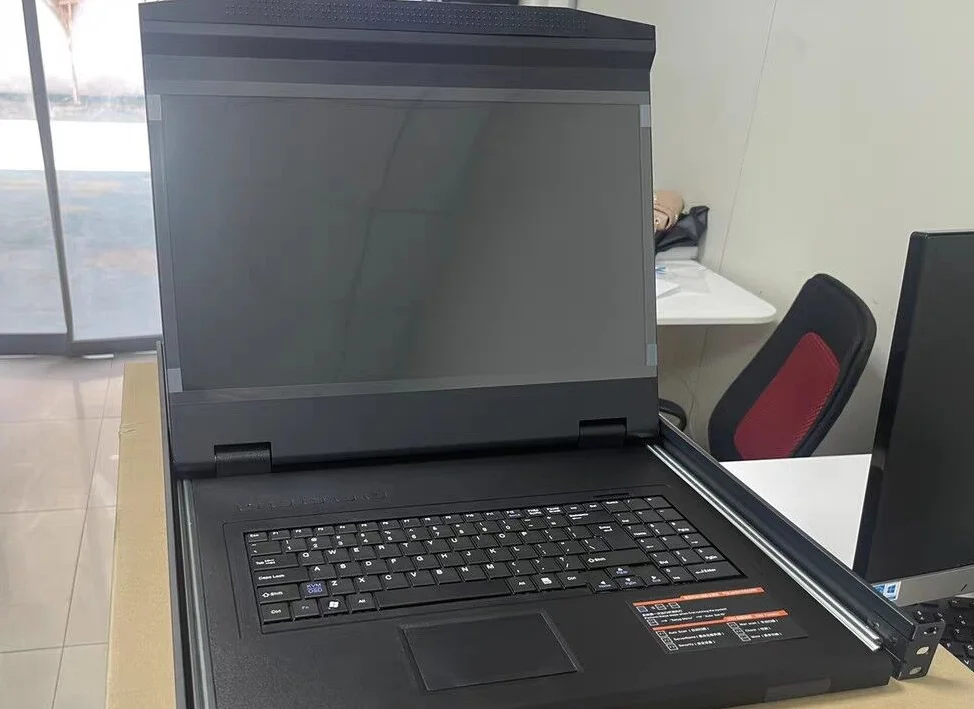 Console KVM-1701RD, kit console KVM LCD altezza 1U