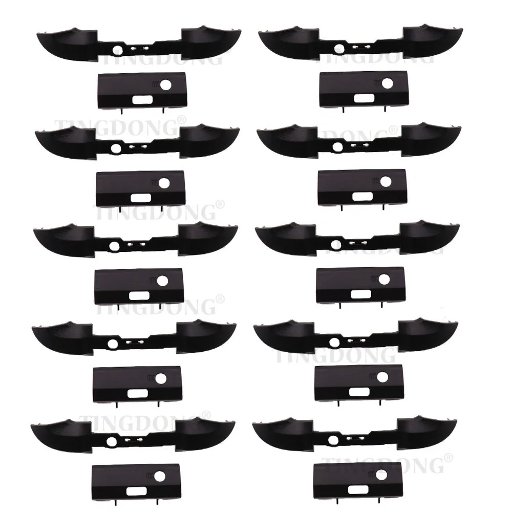 10 مجموعات أبيض أسود RB LB الوفير زر ل XBox سلسلة S X تحكم الزناد Surround دليل على قبالة أزرار إصلاح جزء