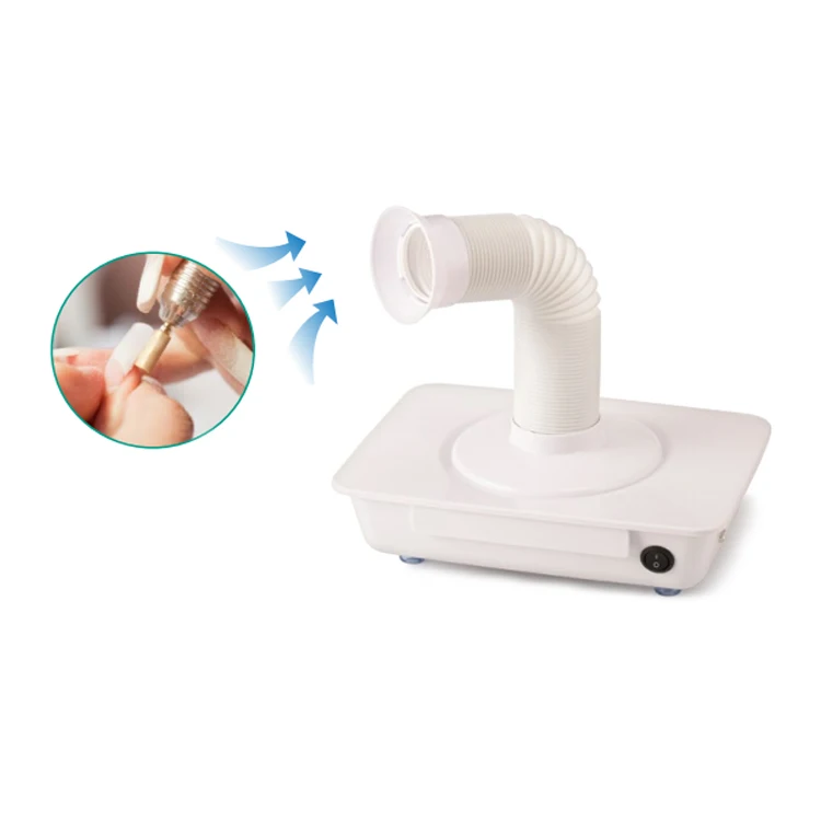 Plastic Nail Salon Equipment Nail Dust Collector 110-220V for Nail Table NTDF-05