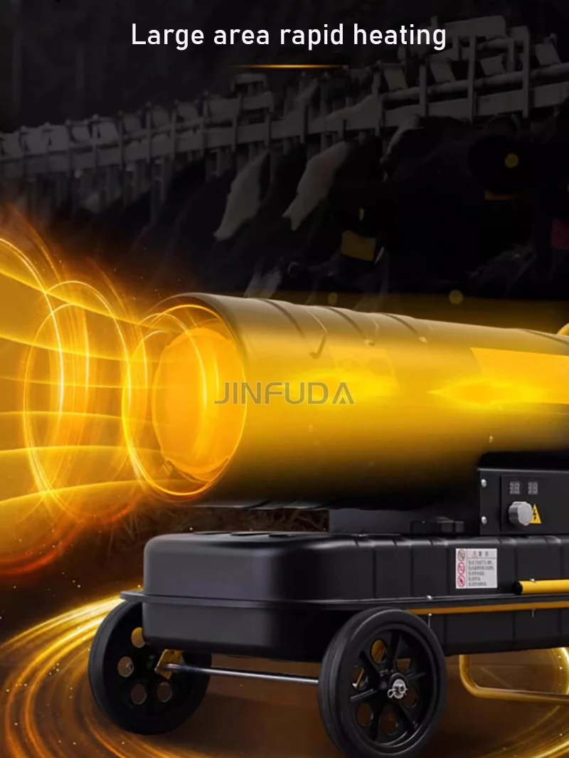 Industrial Diesel Space Heater Fuel-Powered Hot Air Heater For Breeding & Large Area Drying Heating Equipment