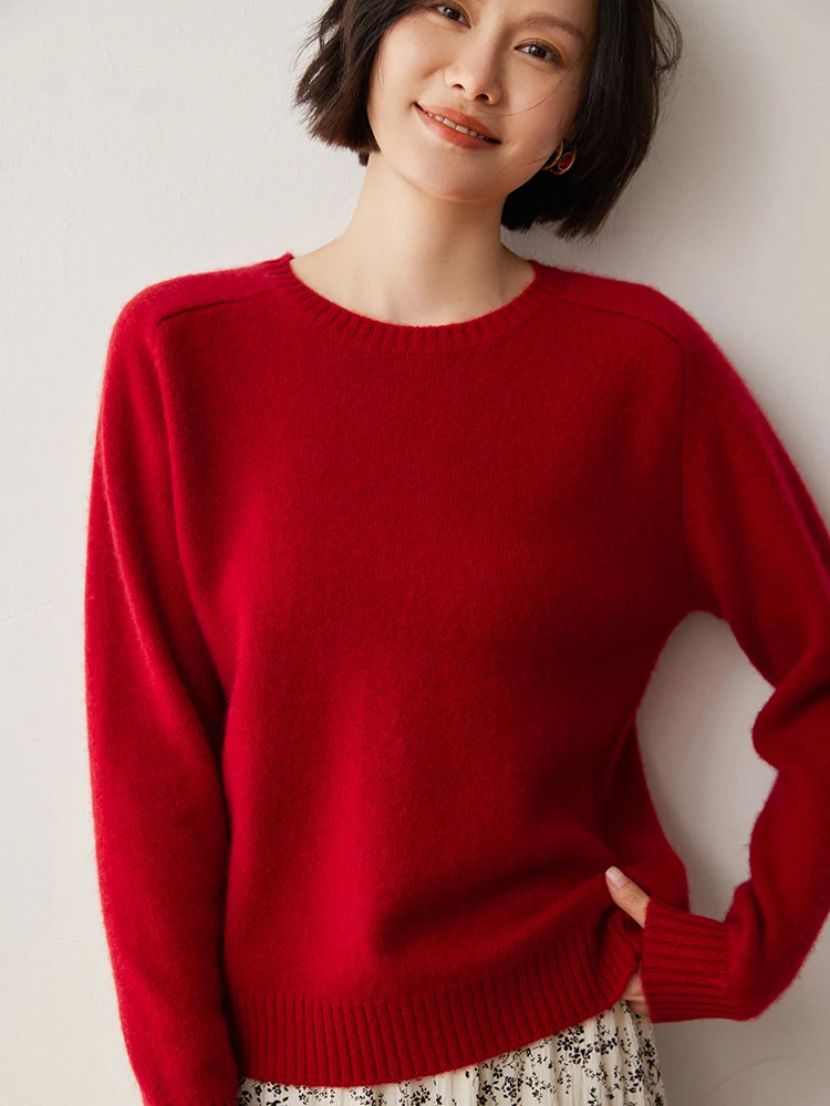 뜨거운 판매 여성 스웨터 풀오버 100% 캐시미어 풀오버 가을 겨울 스웨터 o-넥 안장 어깨 라글란 슬리브 따뜻한 의류
