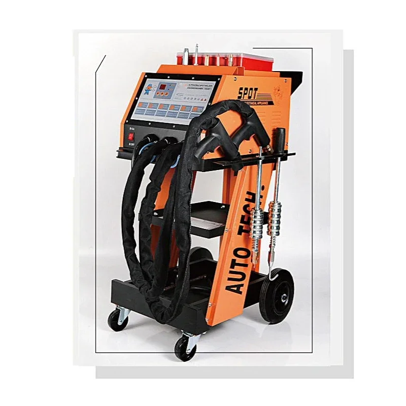 New Automobile Sheet Metal Welding Machine Double Gun Double Voltage Body Repairing Equipment Point Welder For Car 220V/110V