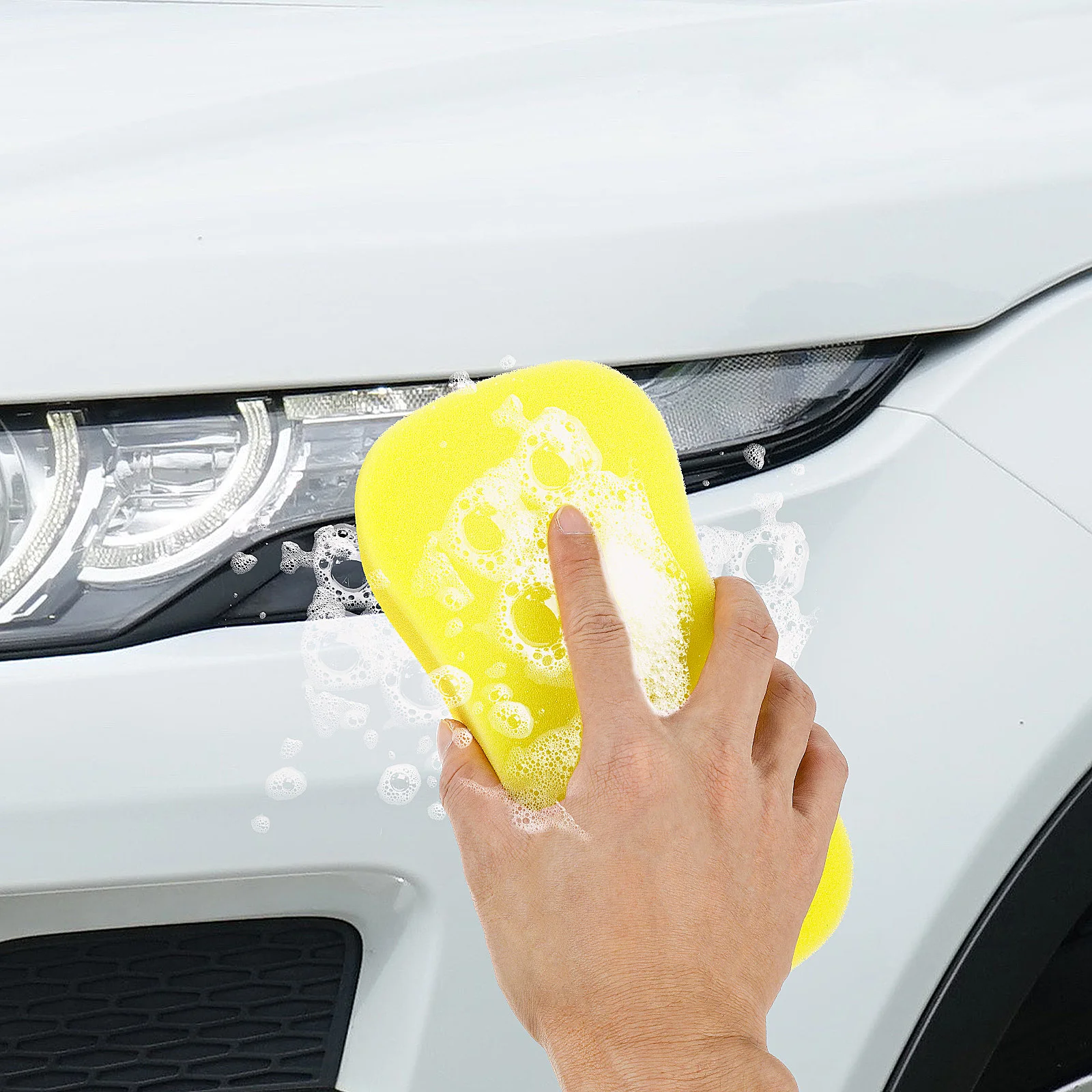 10 Pcs Cleaning Sponge Wash Car for Brush Humedo Duster Natural Dish Soap Bulk Automotive Sea Kit