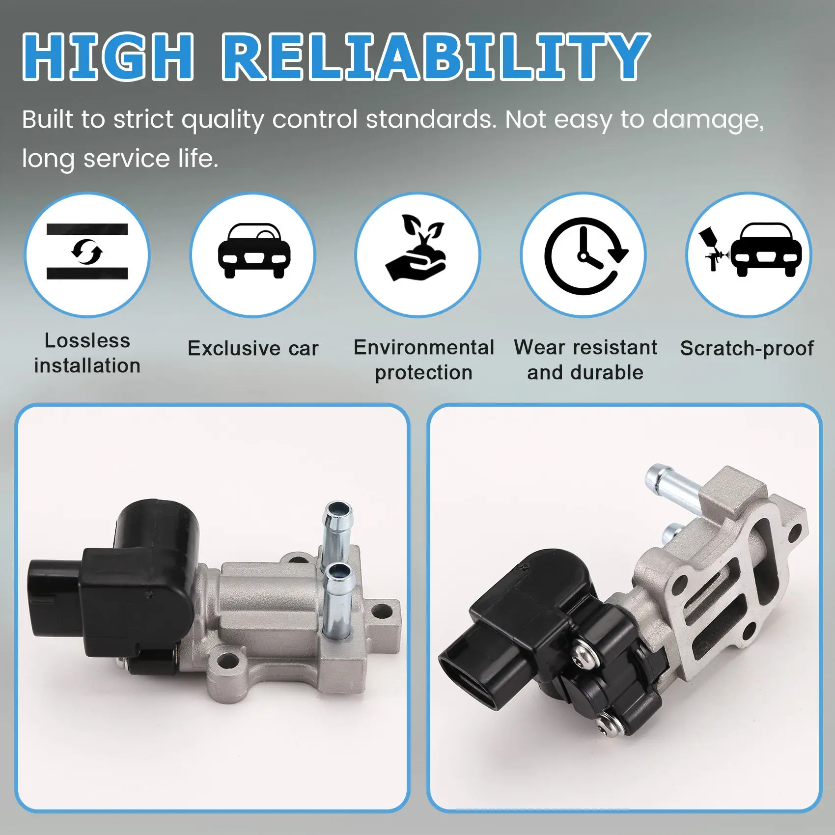 

Leading-Idle Air Control Valve IACV 22270-66020 136800-1950 22270-70130 For Toyota Crown Altezza Honda Jazz 1.4 2005