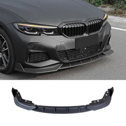 Front Bumper Lip Spoiler Splitter Diffuser Body Kit Tuning ABS Canard Lip Protector Cover For BMW 3 Series G20 G21 G28 2019-2022