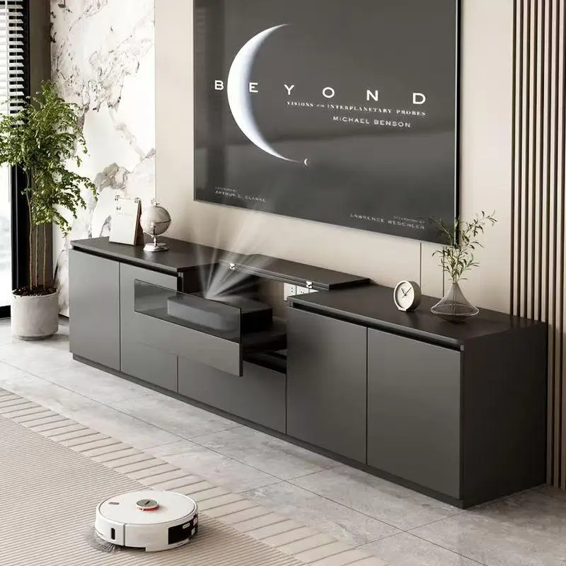 

Storage Solid Wood Tv Stand Universal Modern Alone Minimalist Designer Tv Cabinet Nordic White Mueble Para Televisor Furniture