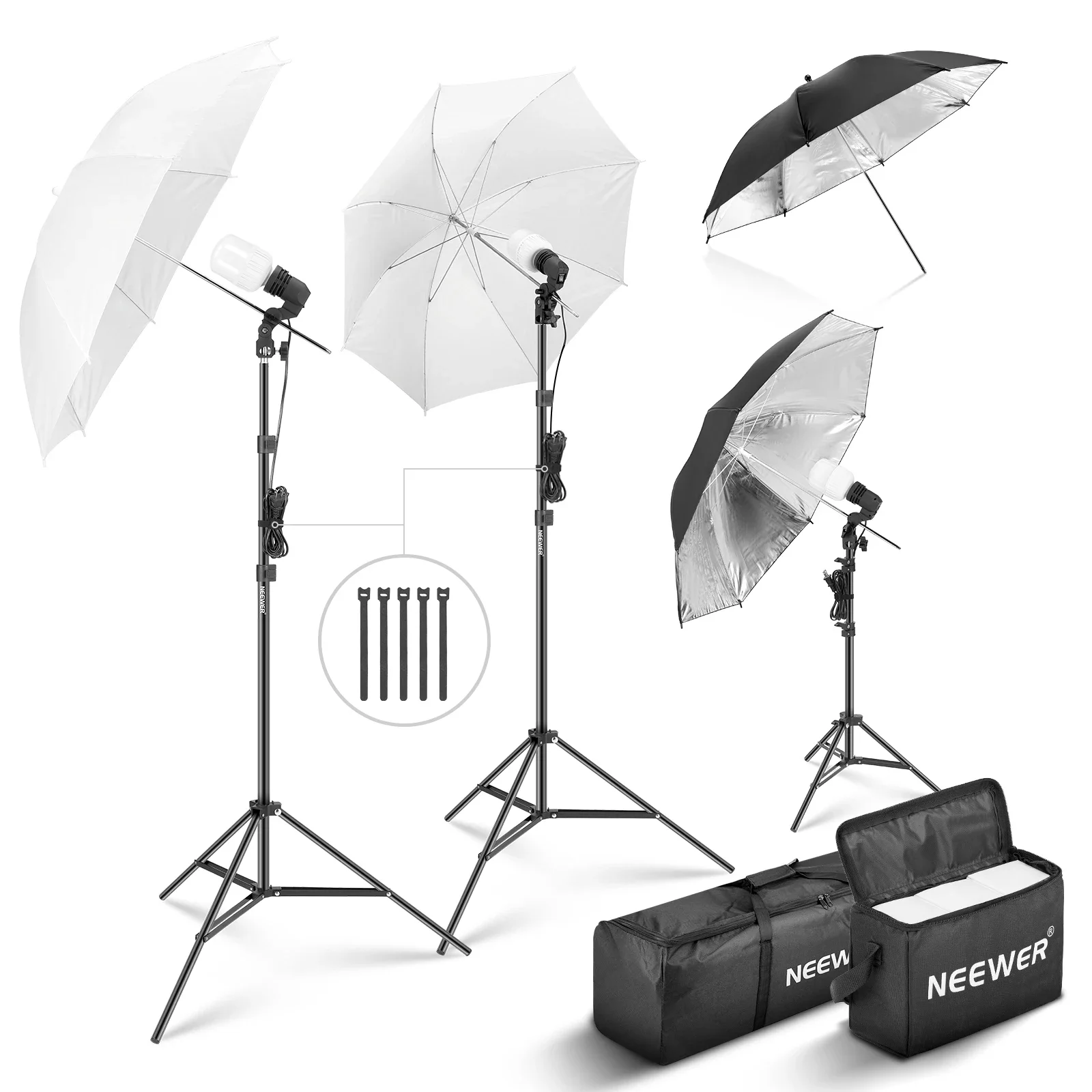 Комплект освещения для фотосъе – обзор и цена Photography Lighting Kit Neewer