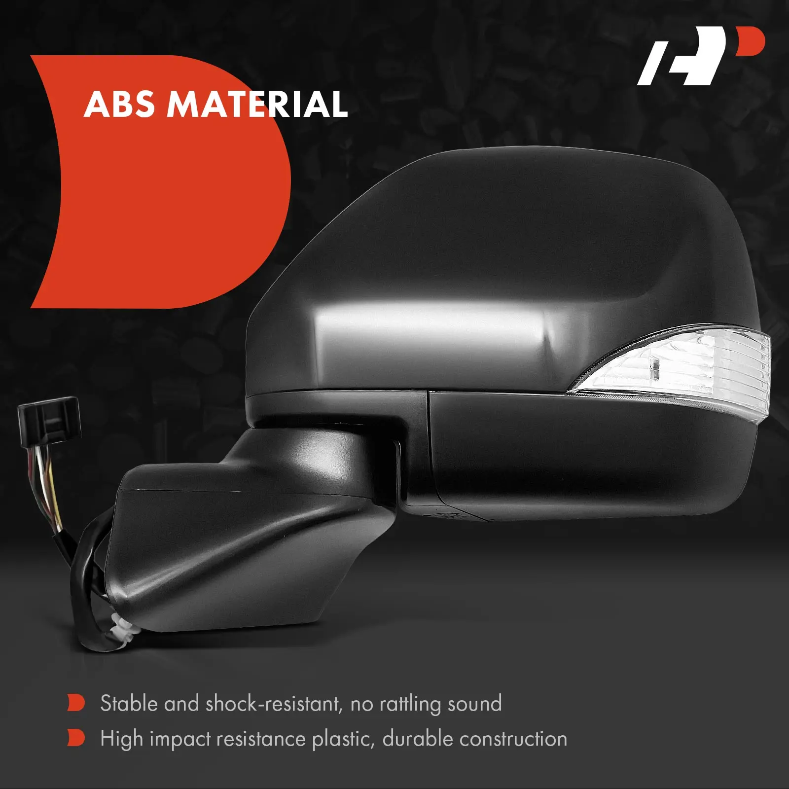 A-Premium Driver Side Power Door Mirror for Nissan Quest 2011-2017 Manual Folding Blind Spot Detection Turn Signal Light Heated