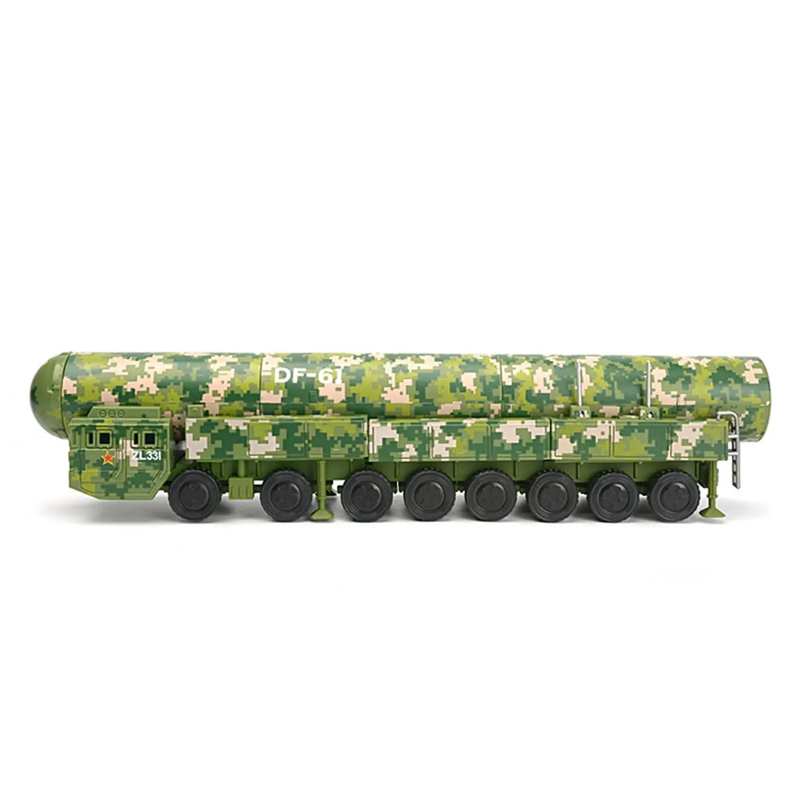 

DIY Miniature Launcher Vehicle Model 1/72 Scale Car Truck Puzzle Toy for Kids Boys Simulated Army Game Decor