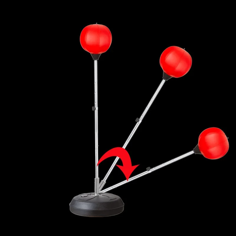 

2025 Custom Logo Kids Gift Adjustable Height 100cm 120cm 150cm Punching Bag Boxing Ball