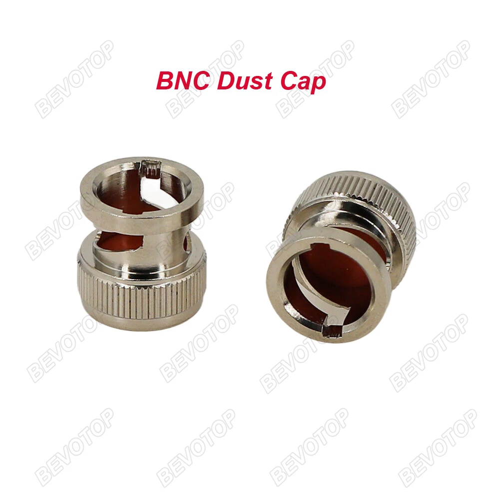 3 Types BNC Covers Dust Cap For BNC Female Connectors Copper Covers Dust Cap Nikel Plated