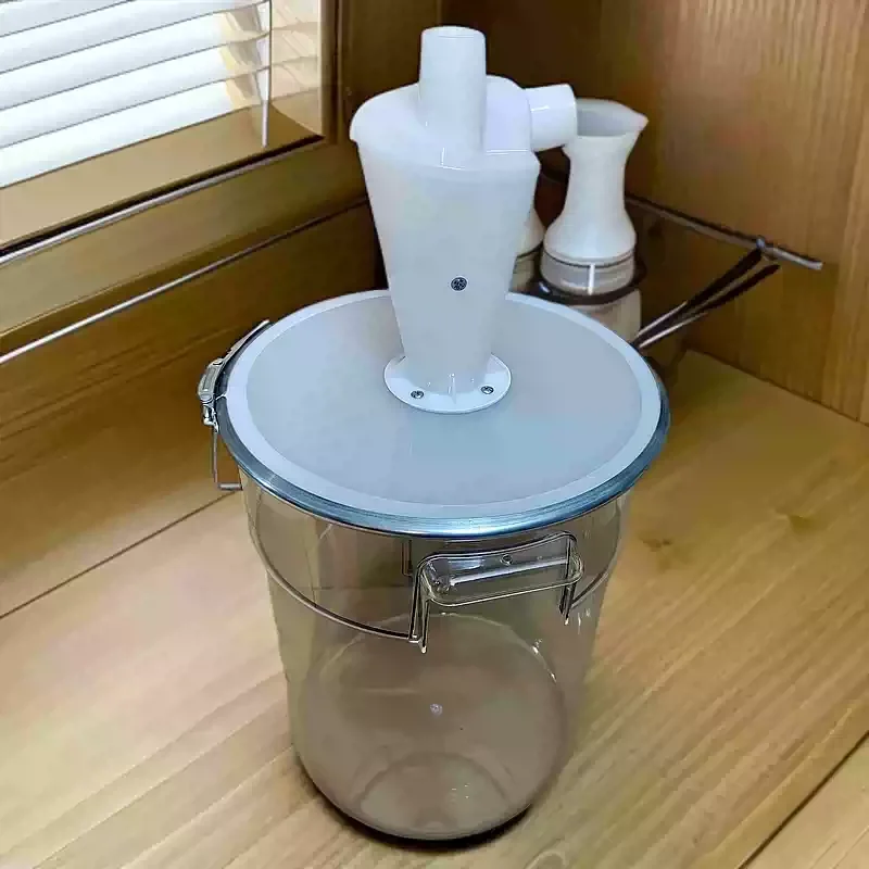 Small cyclone dust collector, transparent sealed bucket, woodworking cyclone dust collector, cyclone separator, vacuum cleaner