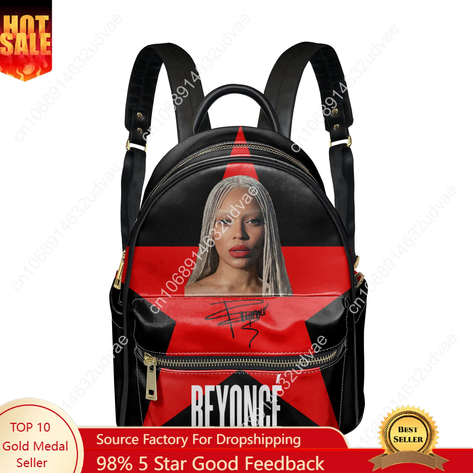 Beyoncé Backpack Womens Men Knapsack Personalized Text Image Double Shoulder Bag Business Travel Bookbag Rucksack Gift Daypack