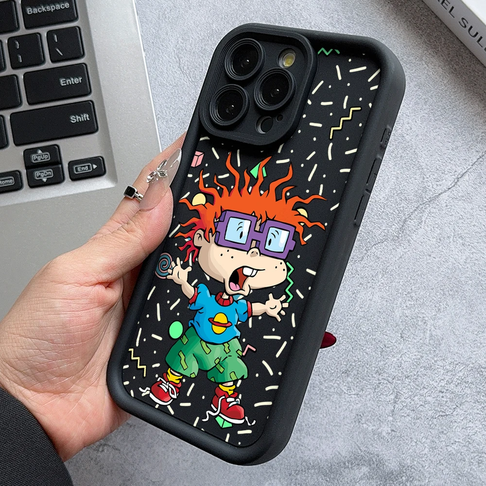 Cartoon R-Rugrat Chuckies Phone Case For Samsung Galaxy A06 A26 A16 A06 A35 A55 A25 A05s A15 A54 A34 A36 A24 A14 A05 4G 5G Cover view 3