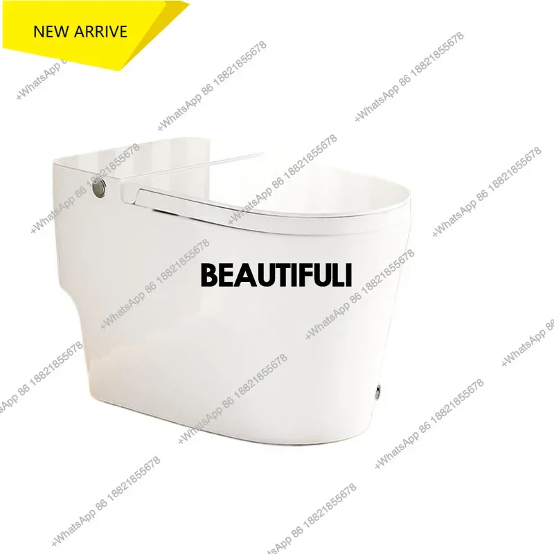ab01  No plug-in, no water pressure limit, super vortex siphon, large pipe, kick flush toilet