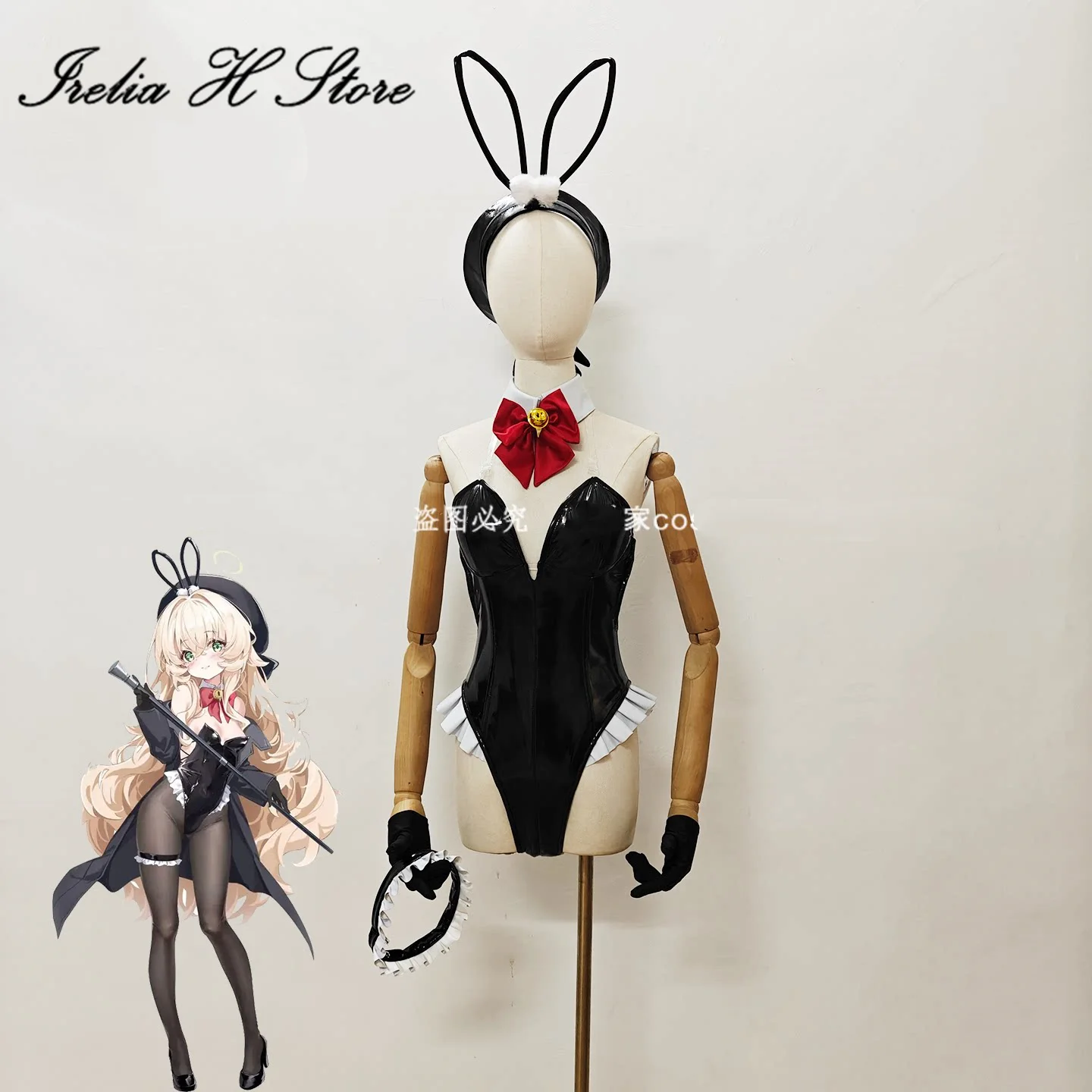 

Irelia H Store Milk from Nikke Milk Bunny Girl Cosplay Costume Women Sexy lingeries Custom size made