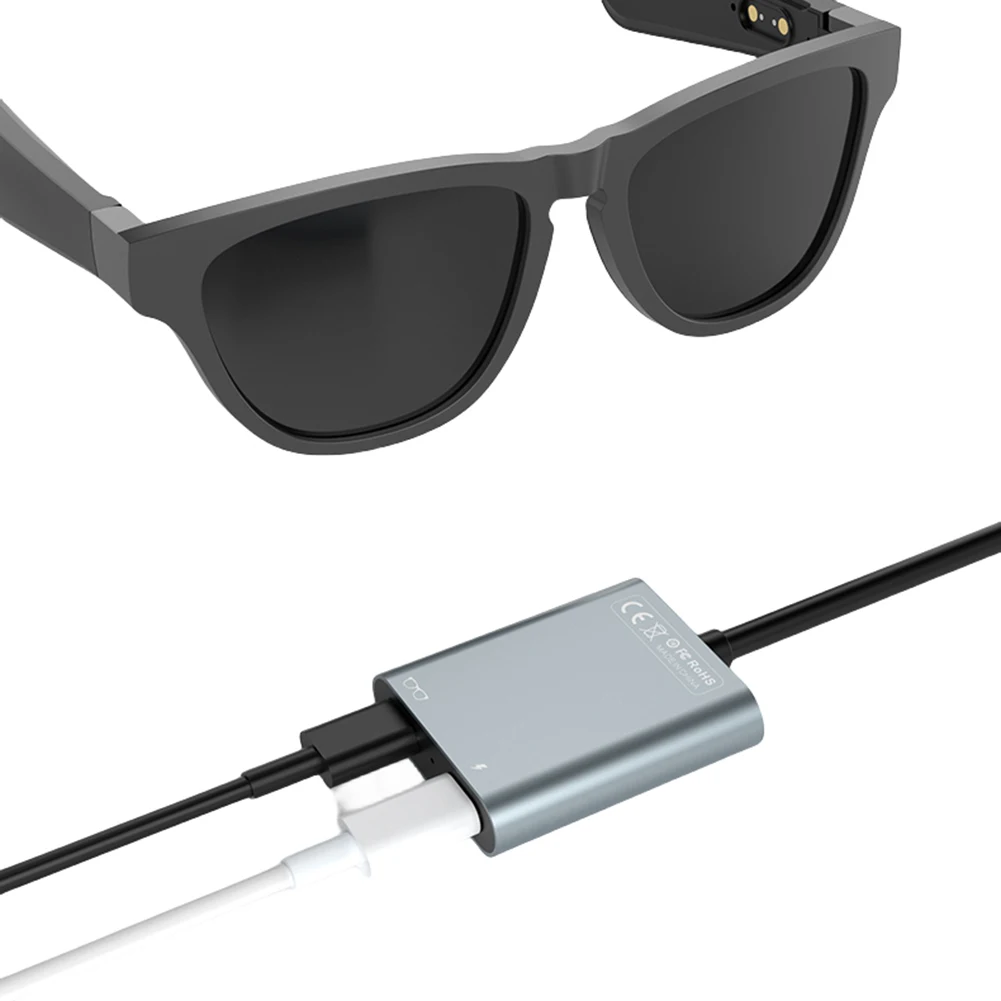 

Док-станция 2 в 1 USB C PD100W и многопортовый адаптер передачи данных 10 Гбит/с USB C-ключ для очков AR, телефона, планшета, ноутбука, ПК