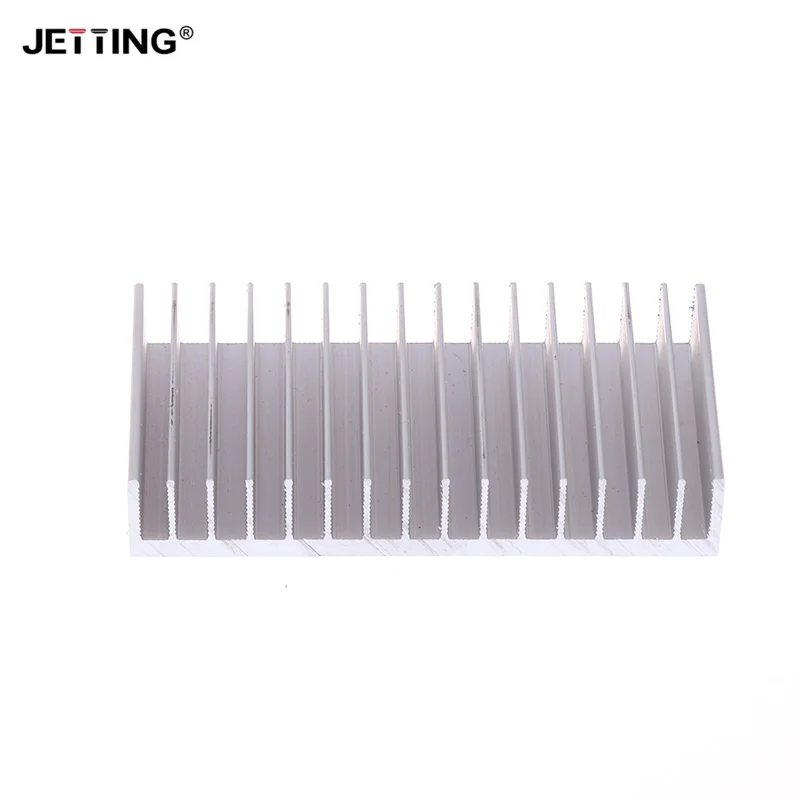 1Pc 10*2*5cm aluminium Heatsink CPU bantalan pendingin LED IC Chip pendingin Radiator Heat Sink pemanasan pembuangan panas pendingin