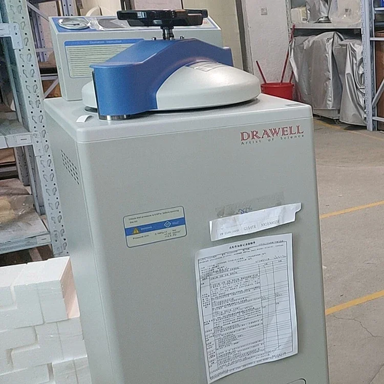 Drawell 29L 54L 80L 100L Stainless Steel Classe B Autoclave Vertical Machine for Laboratory