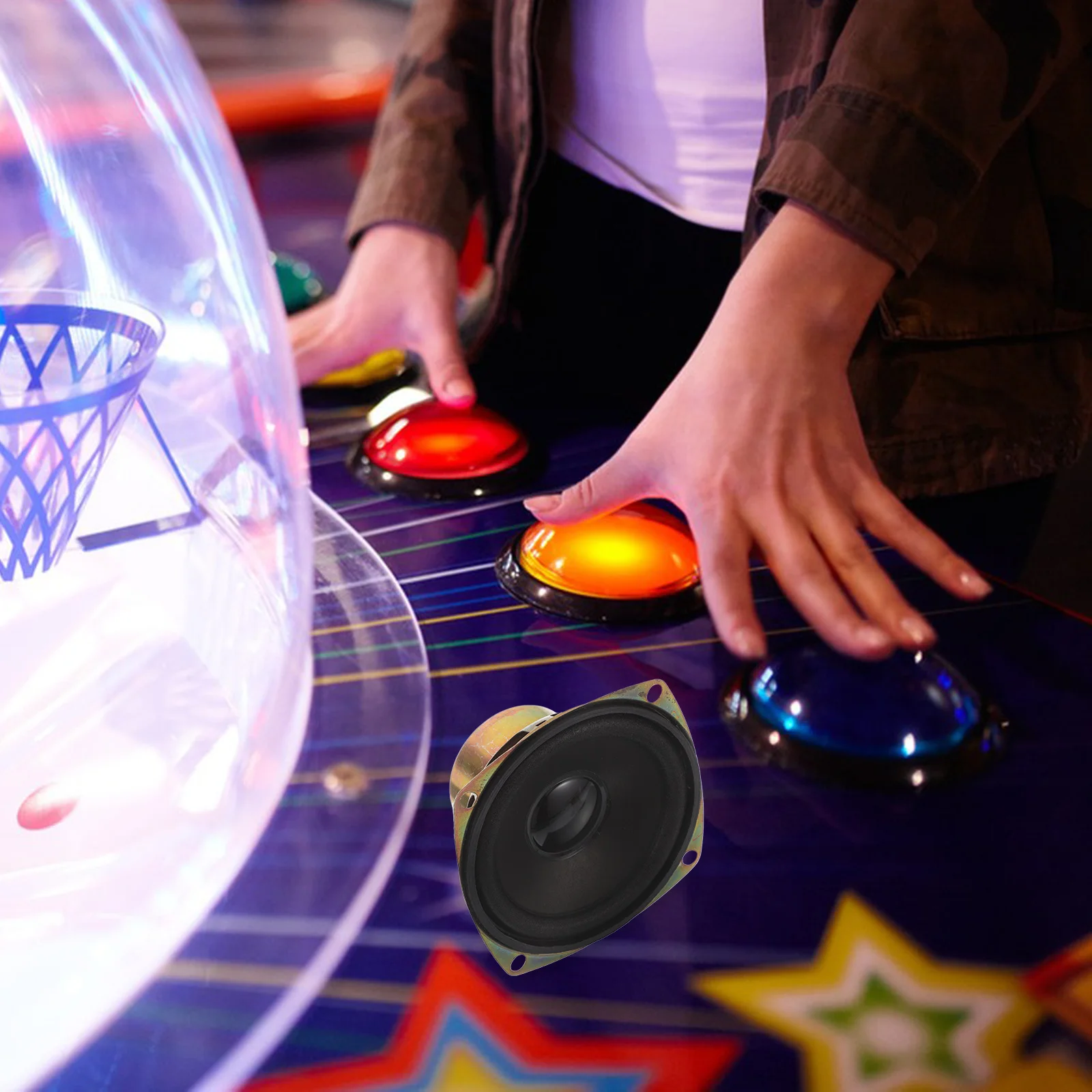 2pcs 교체 게임 게임 마이크 게임 스피커 오디오 스피커 교체 스피커 게임용 향상된 음질 쉽고