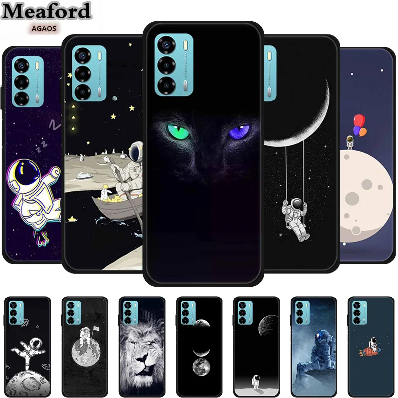 For ZTE Blade V40 Vita Case Astronaut Silicone TPU Soft Back Cover Phone Case For ZTE Blade V40 Vita V 40 Spaceman Gift Funda