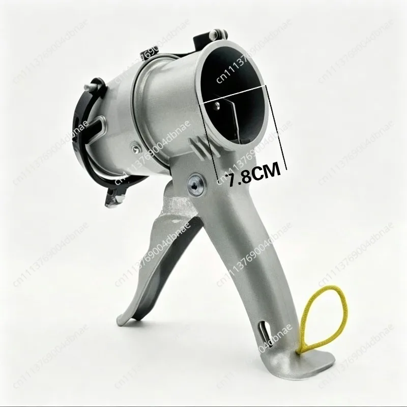 Aluminum Alloy Glue Gun, Labor-saving and Anti-drip, Ultra-short Portable Glass Glue Gun