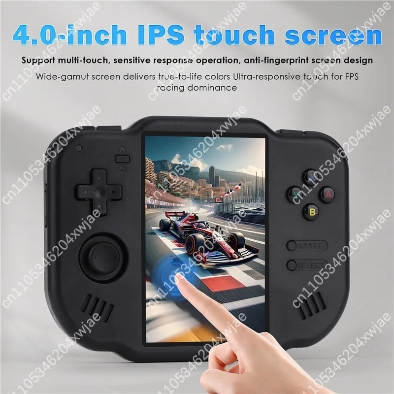 4 Inch 64 Bit Android Mini Retro Handheld Game Console 40 Touch Screen For Personal Relax Travel